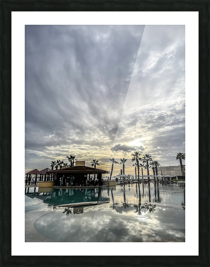 Overcast Picture Frame print