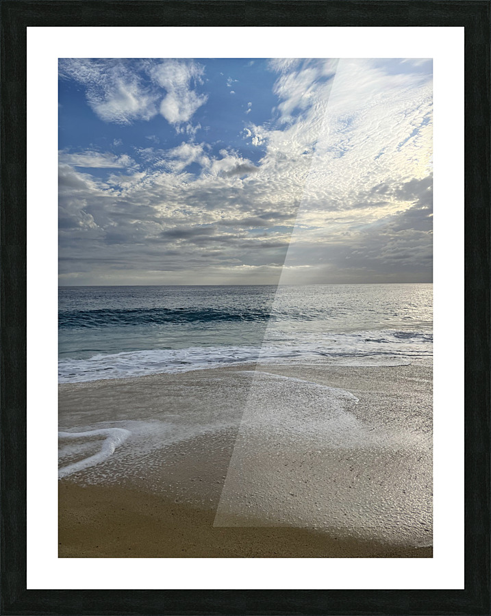 Calm Waves Picture Frame print