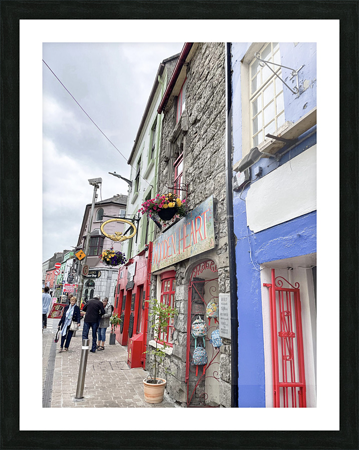Galway City Picture Frame print