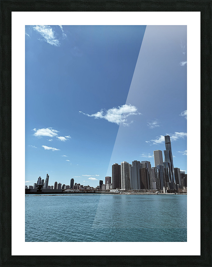 Chicago Picture Frame print