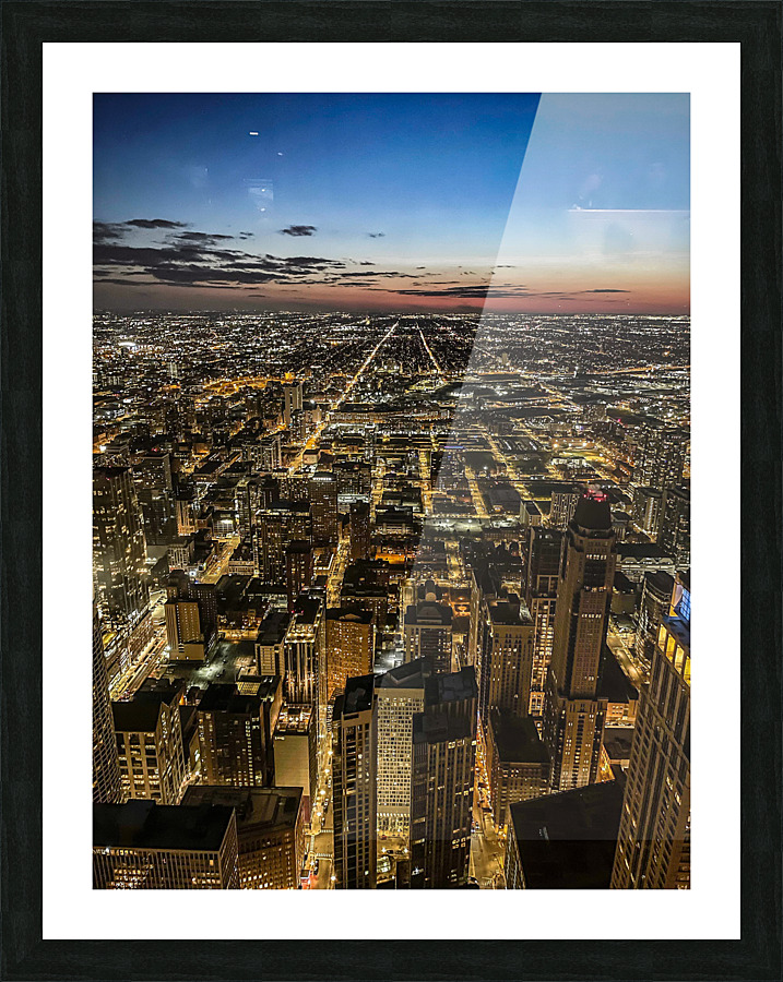 Chicago Picture Frame print
