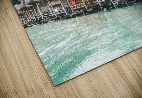 Floating Bungalows Kerry Elaine Photography puzzle