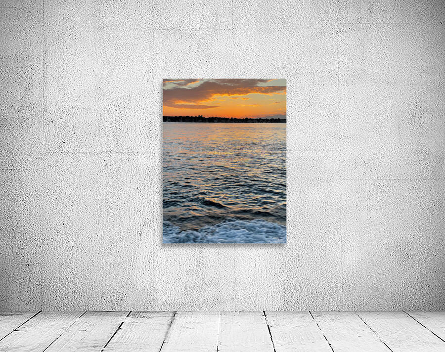 Sunset Reflection Wall Preview