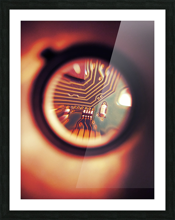 Ivan the technologically disadvantaged Picture Frame print