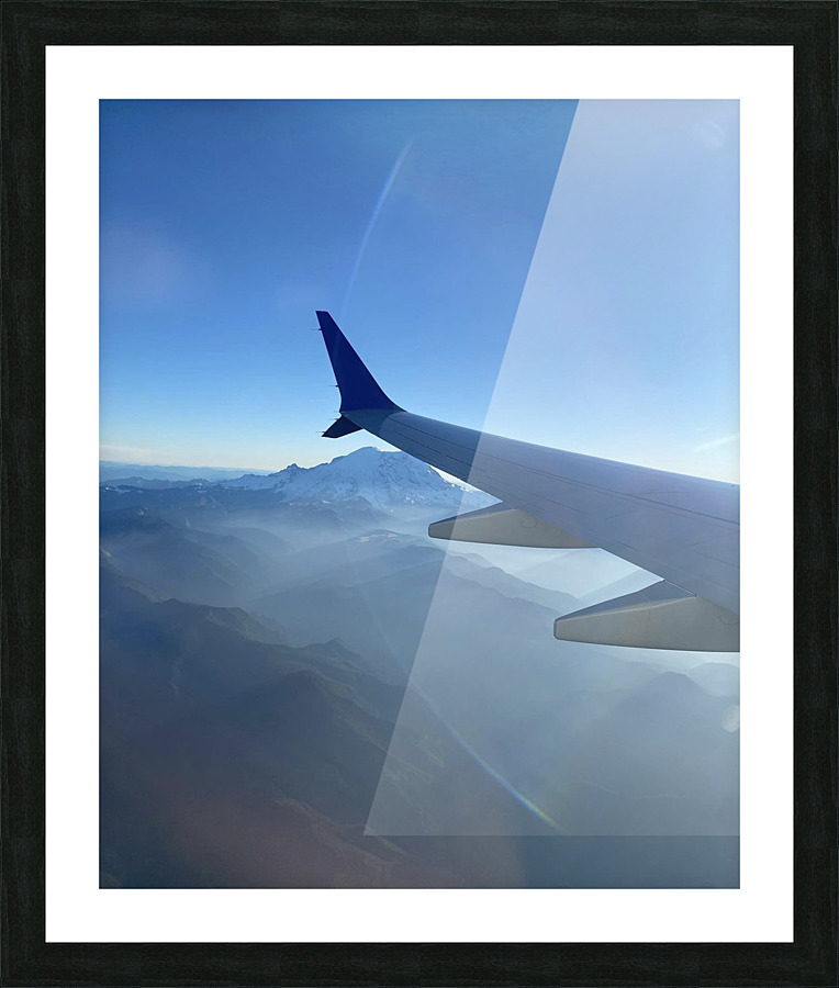 Eagles wings Picture Frame print