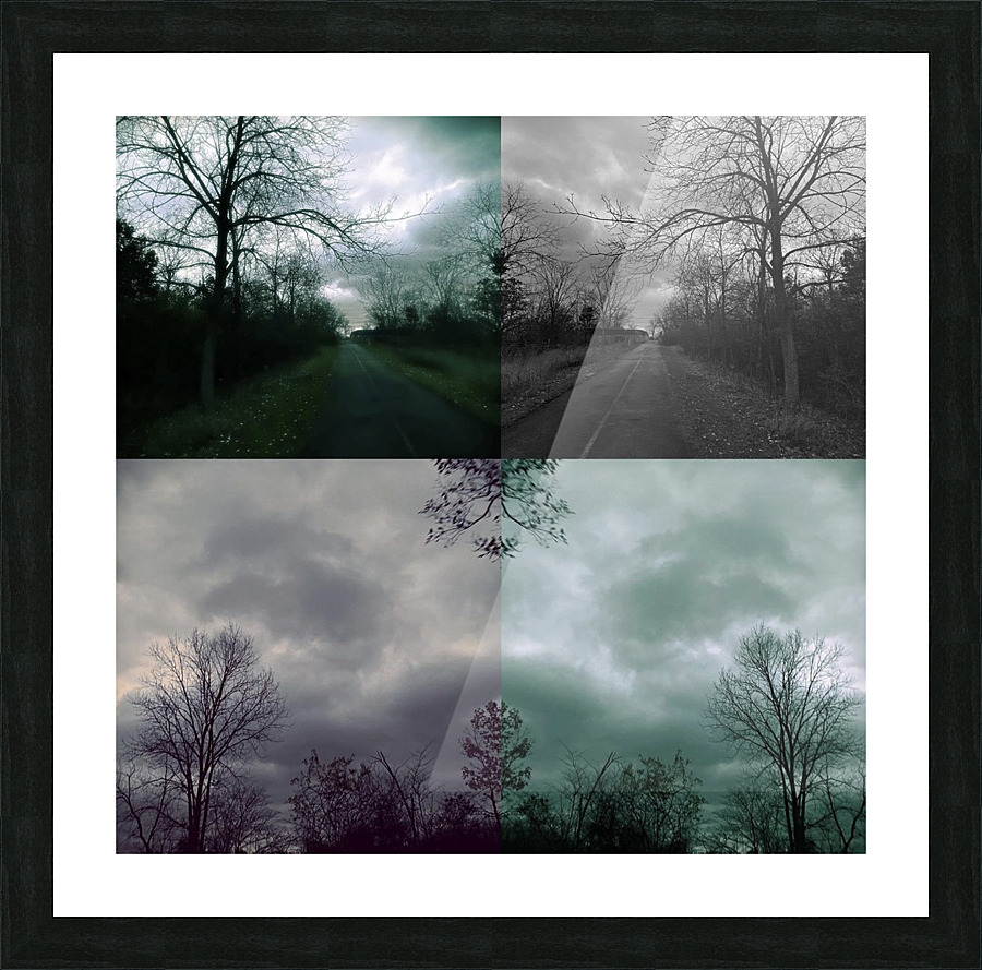 ominous Picture Frame print