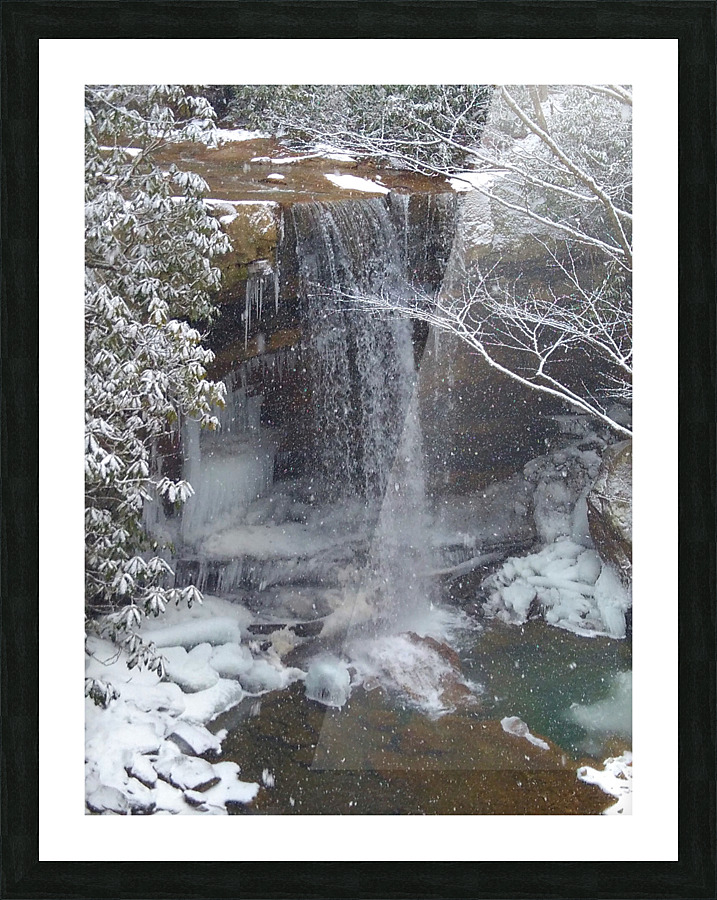Cucumber falls Picture Frame print