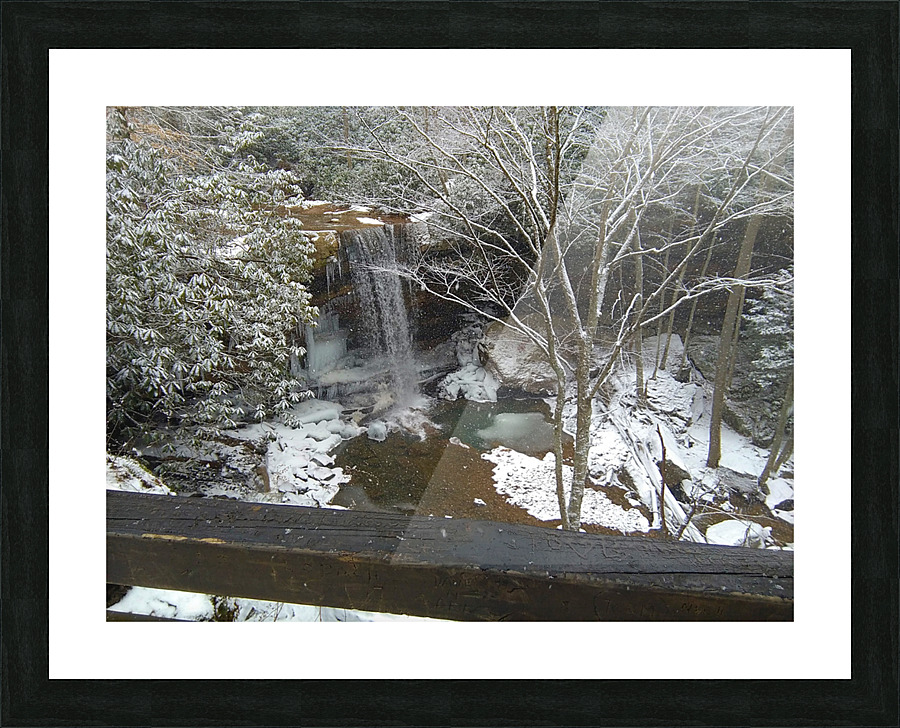 Cucumber falls Picture Frame print