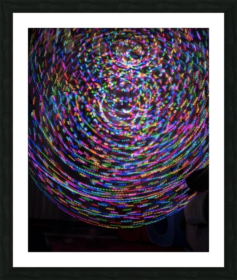 Flow art Picture Frame print