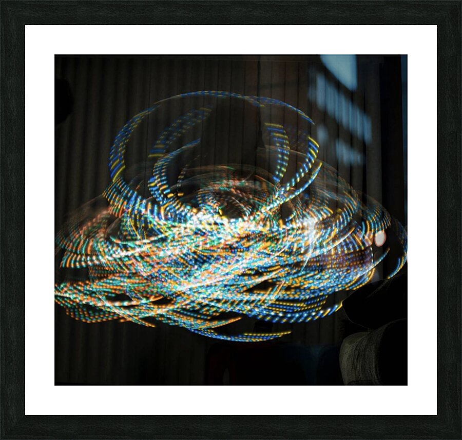 Hoopin’ Picture Frame print