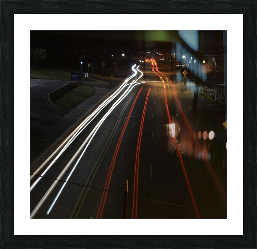 Long exposure  Picture Frame print
