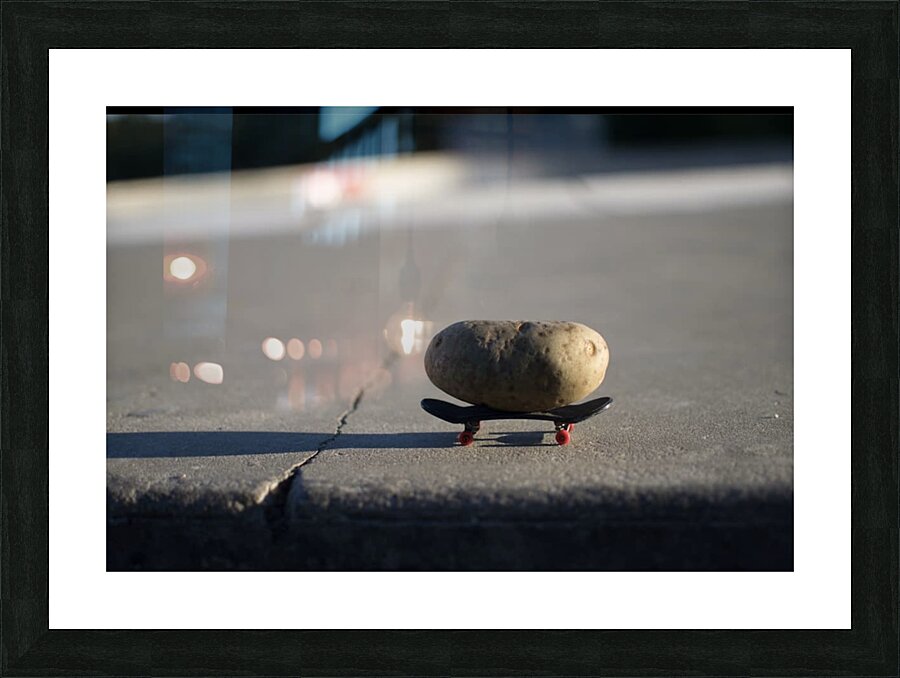 Rick the potato Picture Frame print