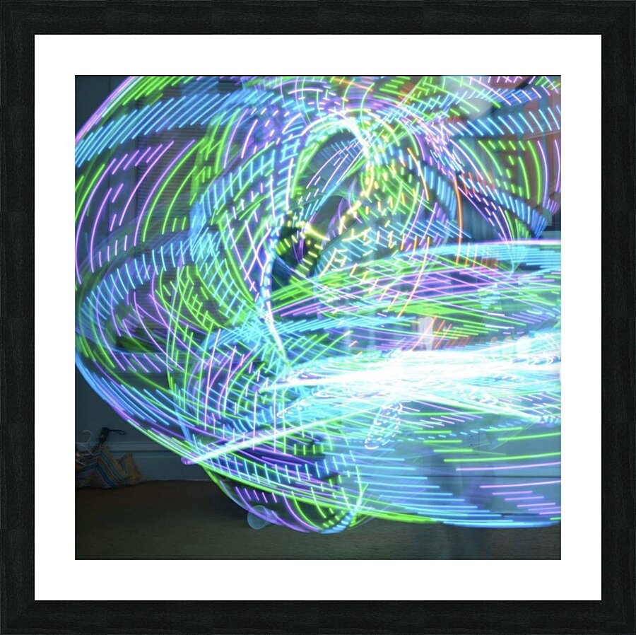 Flowin’ Picture Frame print