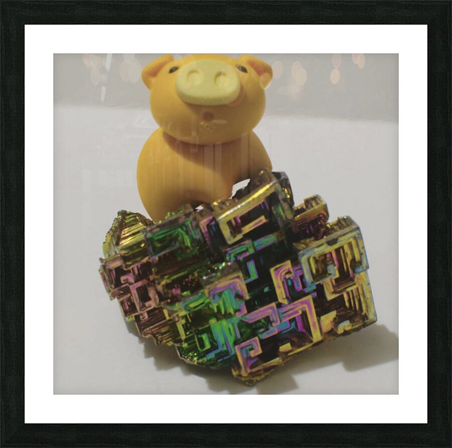 Bismuth Picture Frame print
