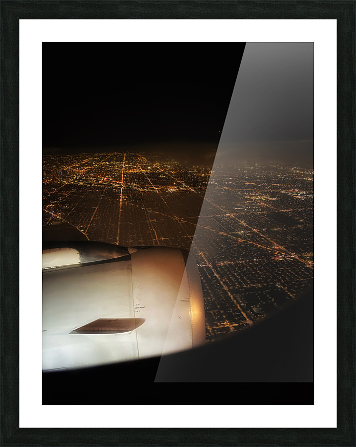 Chicago to Philli Picture Frame print