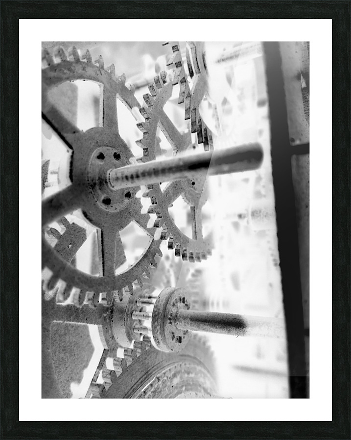 Flesh into Gear Picture Frame print