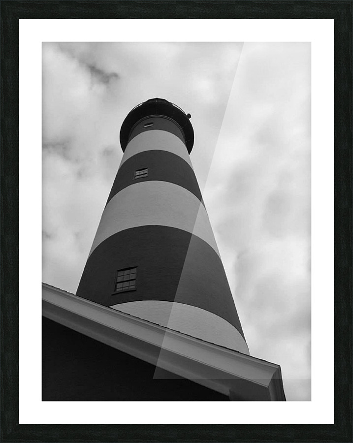 Assateague lighthouse Picture Frame print