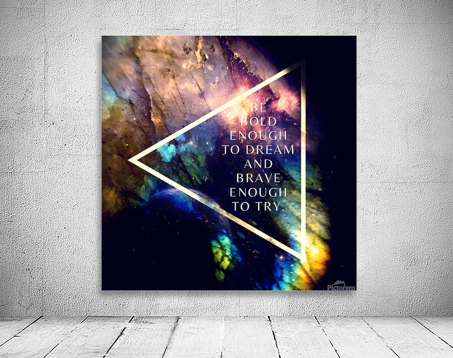 Be Brave Padawan Wall Preview