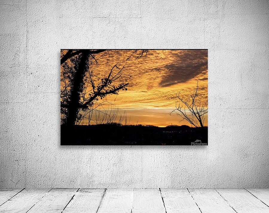 Morgantown sunset Wall Preview