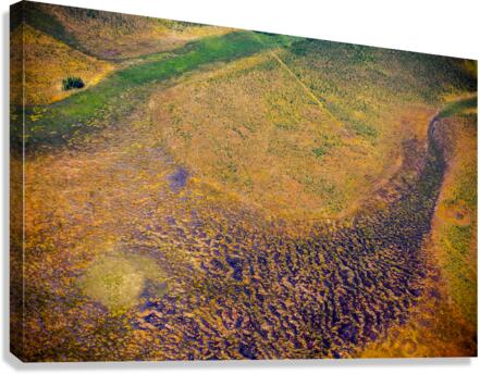 Natural Oilsands Canvas Print
