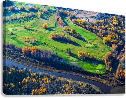 Miskanaw Golf Canvas Print