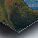 Land and Lake Metal print
