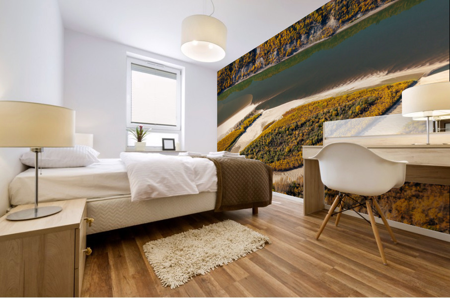 Athabasca Sandbars Mural print