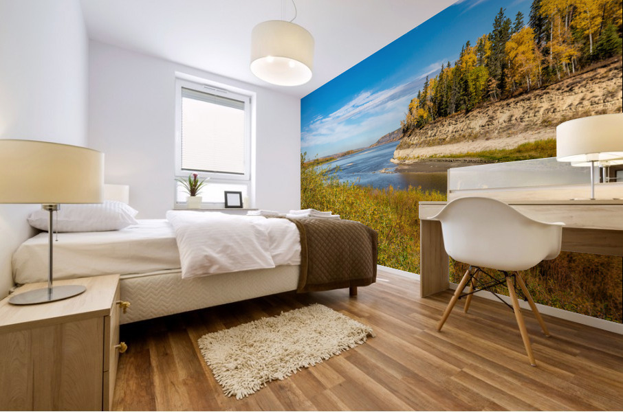 Athabasca Autumn Mural print