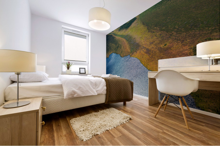 Land and Lake Mural print