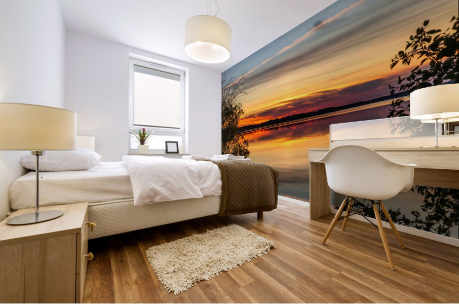 Gregoire Sunset 2 Mural print