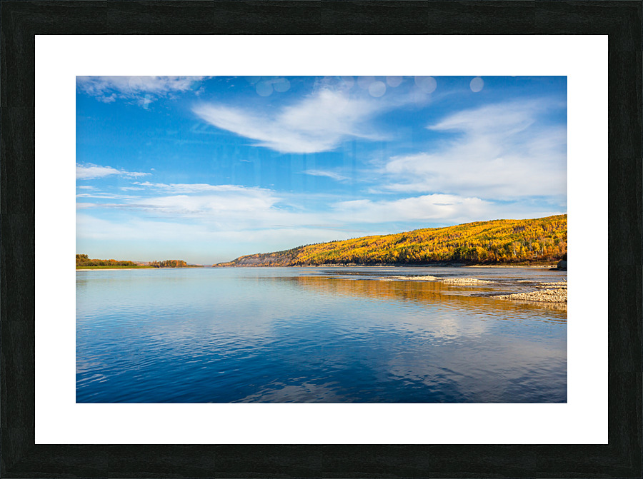 Athabasca River Picture Frame print