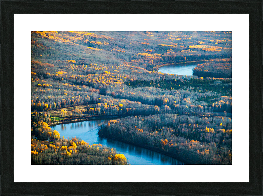 Clearwater River Picture Frame print