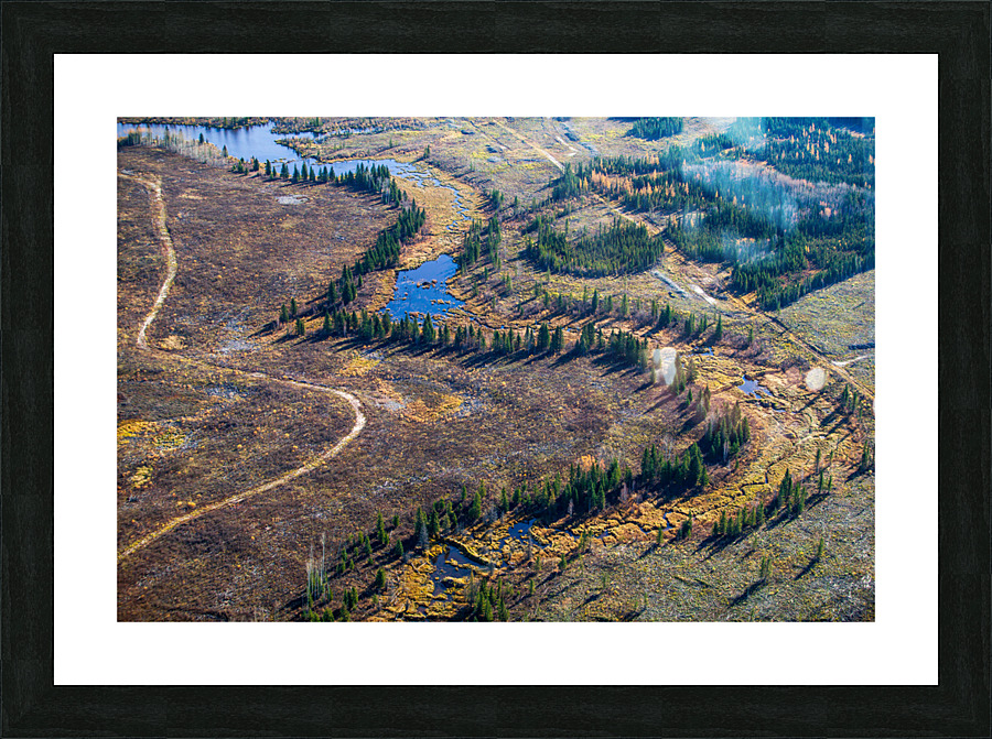 Autumn Landscape Picture Frame print