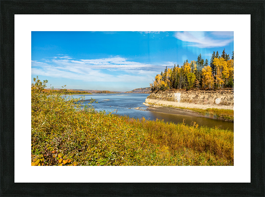 Athabasca Autumn Picture Frame print