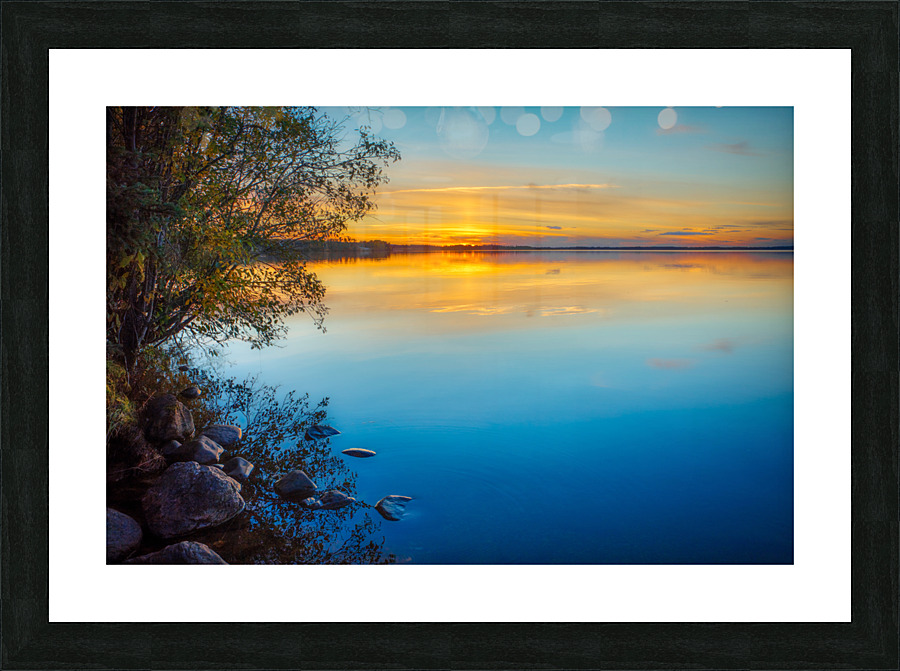 Gregoire Sunset Picture Frame print