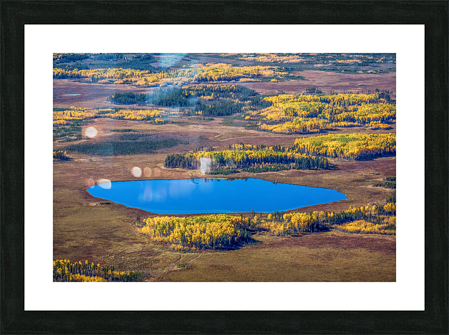Tiny Lake Picture Frame print