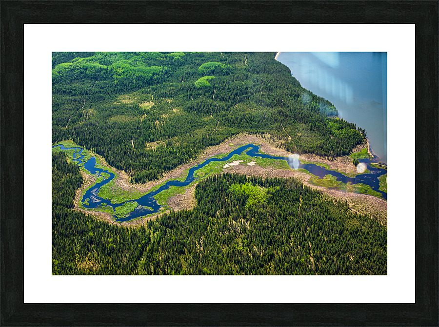 Wilderness Stream Picture Frame print