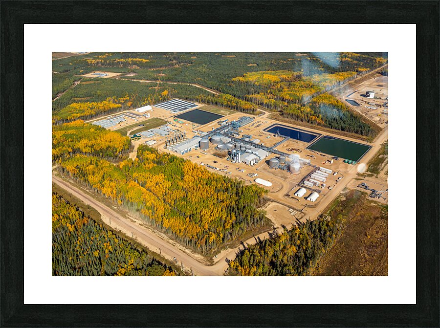 Jackfish One 2014 from north Picture Frame print