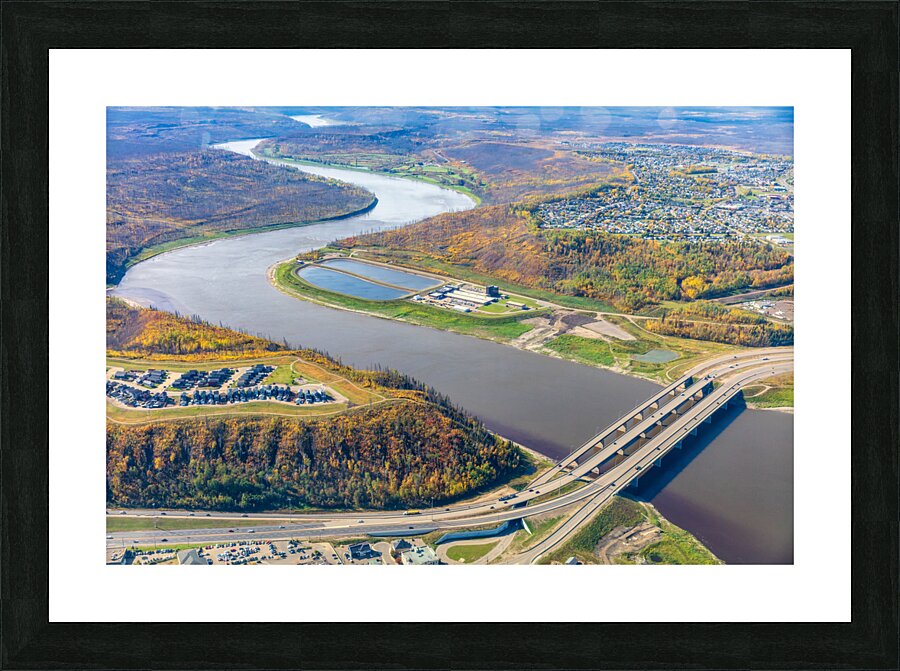 Athabasca River 2020 Picture Frame print
