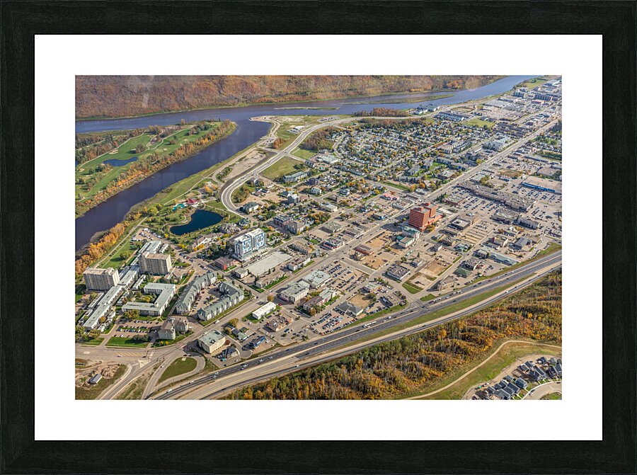 Downtown closeup 2020 Picture Frame print
