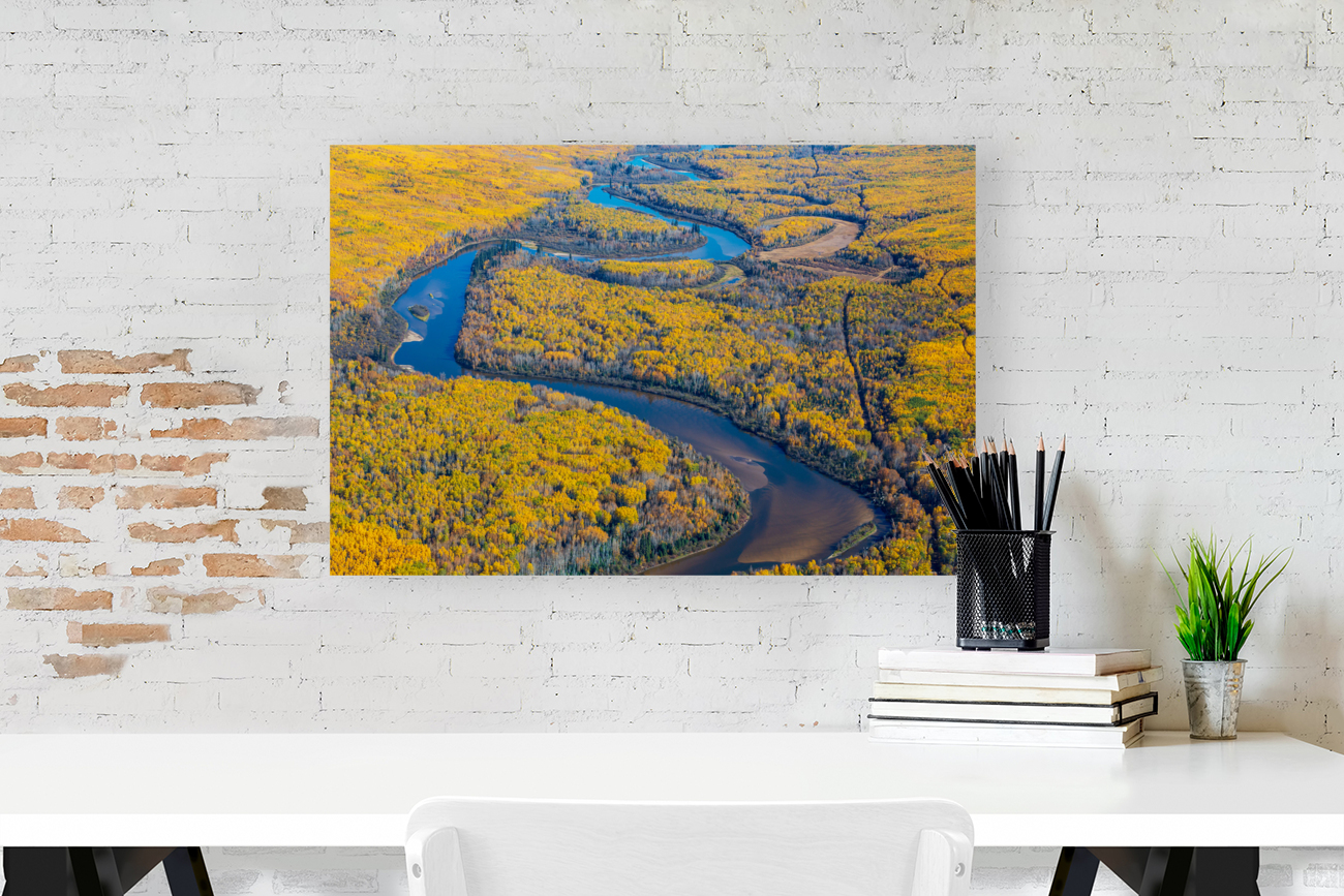 Clearwater River in Fall Reproduction
