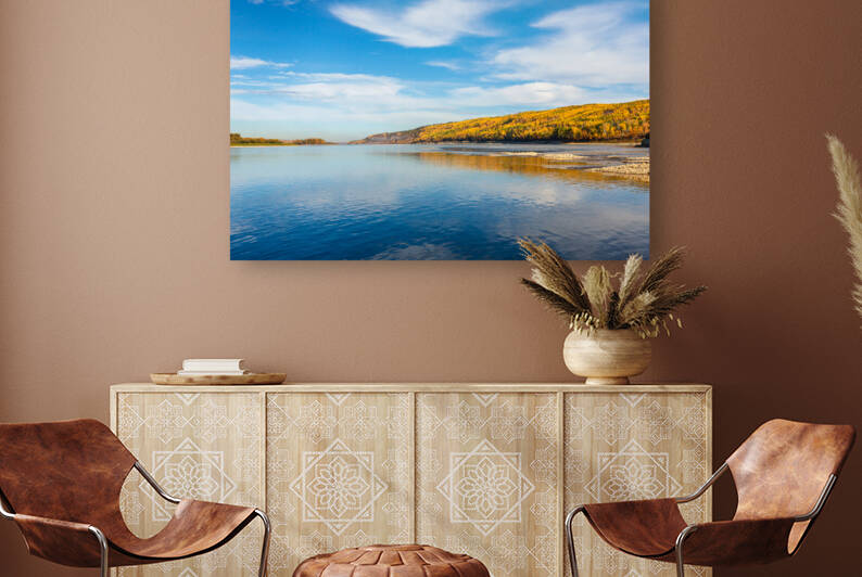 Athabasca River by Rick Boden