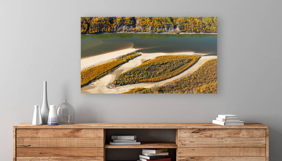 Athabasca Sandbars by Rick Boden