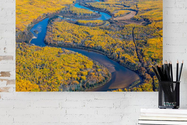 Clearwater River in Fall by Rick Boden