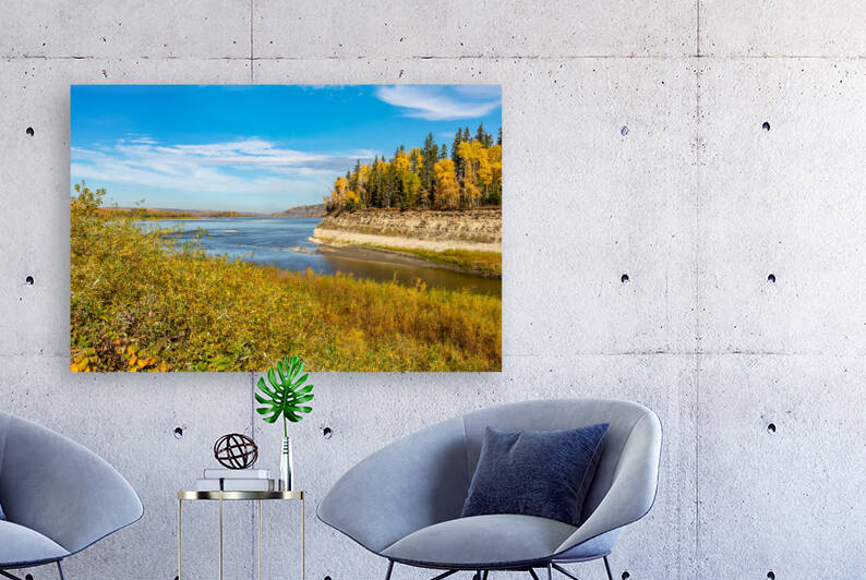 Athabasca Autumn by Rick Boden