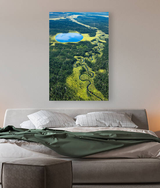 Lake and Stream by Rick Boden