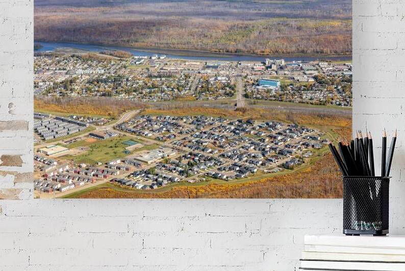 Fort McMurray 2020 from SW by Rick Boden