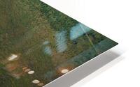 Land and Lake HD Metal print
