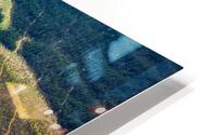 Wavey Lines HD Metal print