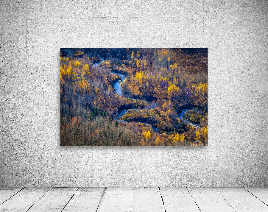 Winding Stream Wall Preview